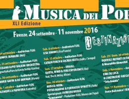 Firenze, MUSICA DEI POPOLI 2016